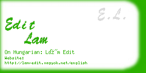 edit lam business card